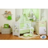 Baby Bed Canopy made of cotton- Donkey Luca green