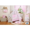 Baby Bed Canopy made of cotton- Donkey Luca pink