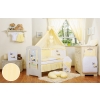 Baby Bed Canopy made of cotton- Donkey Luca yellow