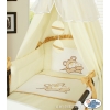 Baby Bed Canopy made of cotton- Teddy bear Barnaba cream