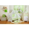 Baby Bed Canopy made of tulle- Donkey Luca green