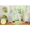 Baby Bed Canopy made of tulle- Donkey Luca green