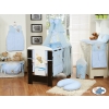 Baby Bed Canopy made of tulle- Good Night blue