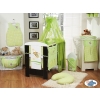 Baby Bedding set 5-pcs- with canopy (L60)- Good night green