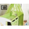 Baby Bedding set 5-pcs- with canopy (L60)- Good night green