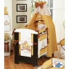 Baby Bedding set 5-pcs- with canopy (L60)- Teddy Bear Barnaba brown