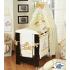 Baby Bedding set 5-pcs- with canopy (L60)- Teddy Bear Barnaba cream