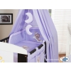 Baby Bedding set 5-pcs- with canopy (S60)- Good night lilac