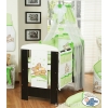 Baby Bedding set 5-pcs- with canopy (S60)- Teddy Bear Barnaba green
