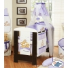 Baby Bedding set 5-pcs- with canopy (S60)- Teddy Bear Barnaba lilac
