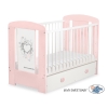 Baby cot bed 120x60cm Chic with drawer MAXI