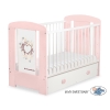 Baby cot bed 120x60cm Chic with drawer MAXI