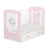 Baby cot bed 120x60cm Chic with drawer MAXI