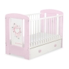 Baby cot bed 120x60cm Chic with drawer MAXI