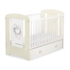 Baby cot bed 120x60cm Chic with drawer MAXI