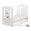 Baby cot bed 120x60cm Crazy Wolf with drawer STANDARD