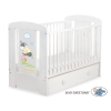 Baby cot bed 120x60cm Donkey Luca with drawer MAXI