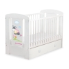Baby cot bed 120x60cm Donkey Luca with drawer MAXI