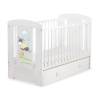 Baby cot bed 120x60cm Donkey Luca with drawer MAXI