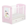 Baby cot bed 120x60cm Donkey Luca with drawer MAXI