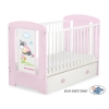 Baby cot bed 120x60cm Donkey Luca with drawer MAXI