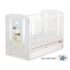 Baby cot bed 120x60cm Donkey Luca with drawer STANDARD