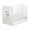 Baby cot bed 120x60cm Donkey Luca with drawer STANDARD