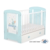 Baby cot bed 120x60cm Dreamy bunny with drawer MAXI