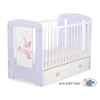 Baby cot bed 120x60cm Dreamy bunny with drawer MAXI