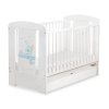 Baby cot bed 120x60cm Dreamy bunny with drawer STANDARD