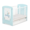 Baby cot bed 120x60cm Dreamy bunny with drawer STANDARD