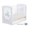 Baby cot bed 120x60cm Dreamy bunny with drawer STANDARD