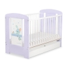 Baby cot bed 120x60cm Dreamy bunny with drawer STANDARD