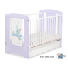 Baby cot bed 120x60cm Dreamy bunny with drawer STANDARD