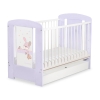 Baby cot bed 120x60cm Dreamy bunny with drawer STANDARD