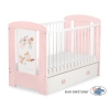 Baby cot bed 120x60cm Friends with drawer MAXI