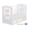 Baby cot bed 120x60cm Friends with drawer MAXI