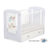 Baby cot bed 120x60cm Friends with drawer MAXI