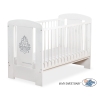 Baby cot bed 120x60cm Glamour White -1- Gray