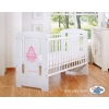 Baby cot bed 120x60cm Glamour White -2