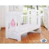 Baby cot bed 120x60cm Glamour White -2