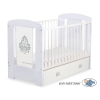 Baby cot bed 120x60cm Glamour with drawer MAXI