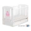 Baby cot bed 120x60cm Glamour with drawer STANDARD