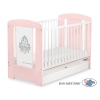 Baby cot bed 120x60cm Glamour with drawer STANDARD