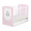 Baby cot bed 120x60cm Glamour with drawer STANDARD