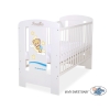Baby cot bed 120x60cm Good Night White Model: 807