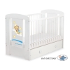 Baby cot bed 120x60cm Good Night with drawer MAXI