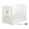 Baby cot bed 120x60cm Good Night with drawer MAXI