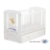 Baby cot bed 120x60cm Good Night with drawer MAXI