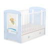 Baby cot bed 120x60cm Good Night with drawer MAXI